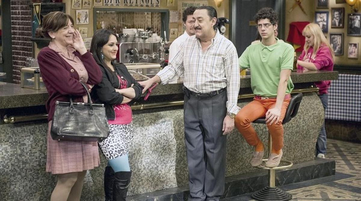 Imatge de l’episodi d’aquest diumenge d’’Aída’. Imatge de l’episodi d’aquest diumenge d’’Aída’.