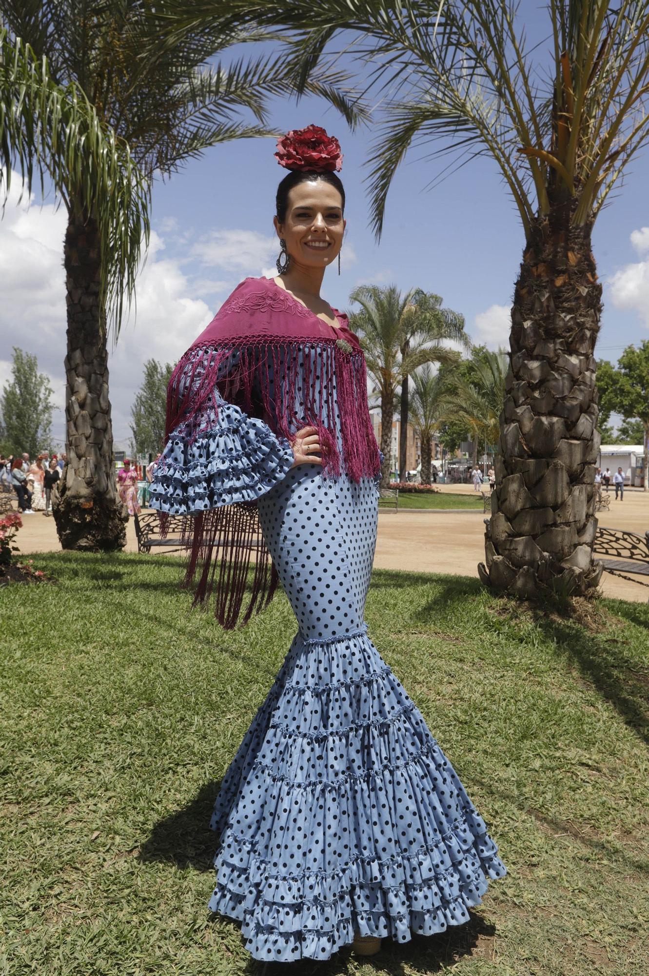 Trajes de gitana en El Arenal el viernes de feria