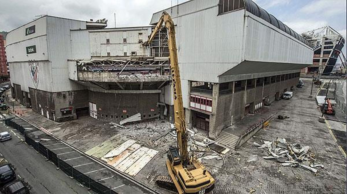 La demolició de San Mamés