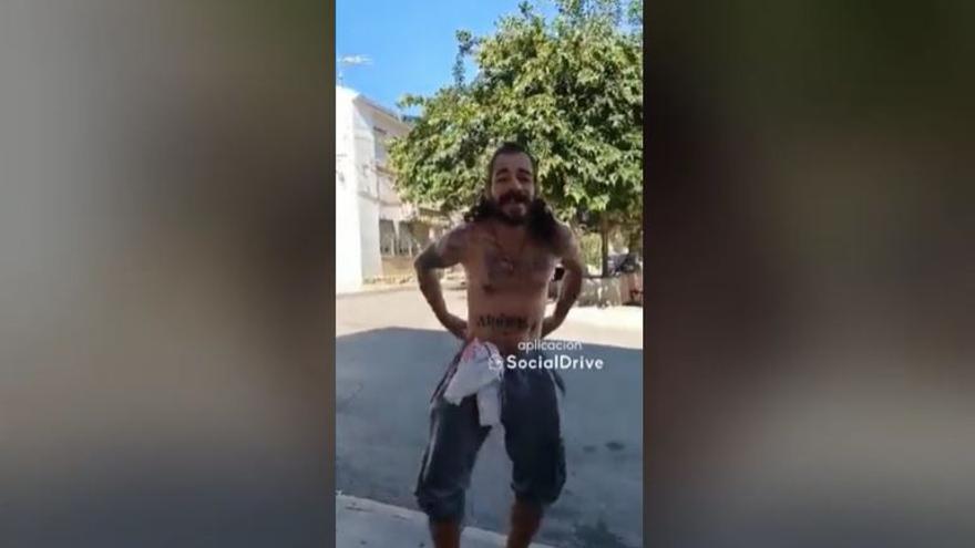 Vídeo | Amenaza a la Guardia Civil de Villena y lo detienen a los dos días