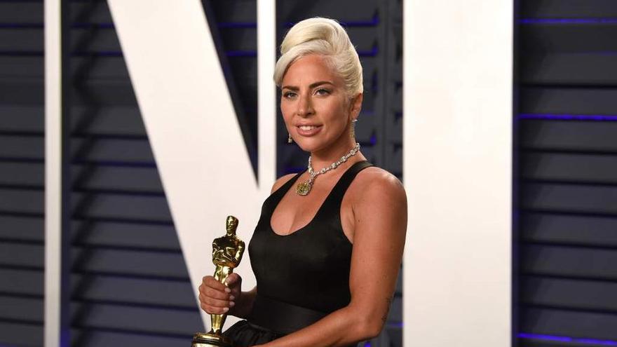 Lady Gaga en una edición de los Premios Oscar