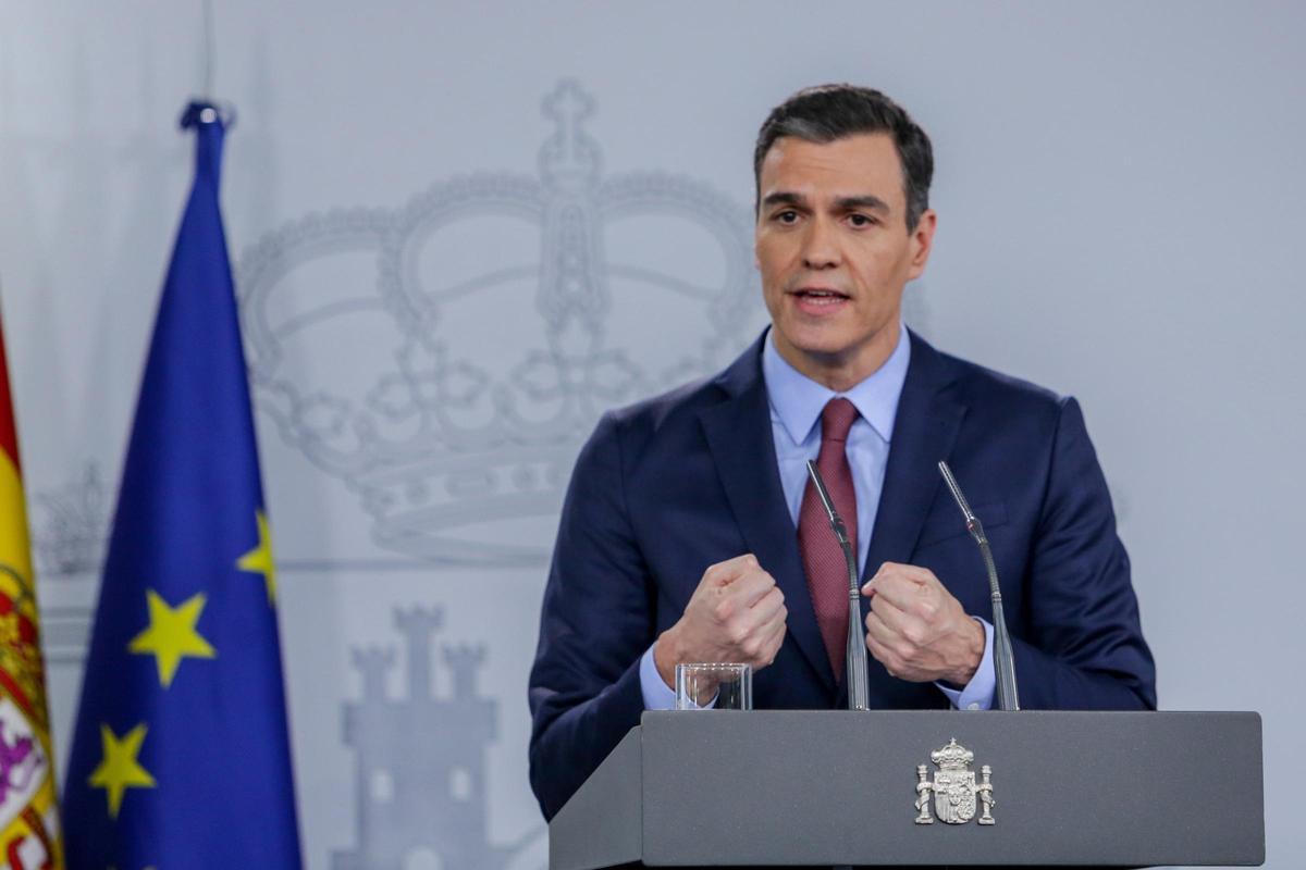 El presidente del Gobierno, Pedro Sánchez.