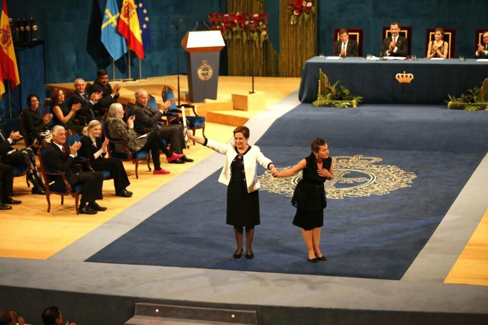 Ceremonia de entrega de los premios "Princesa de Asturias" 2016