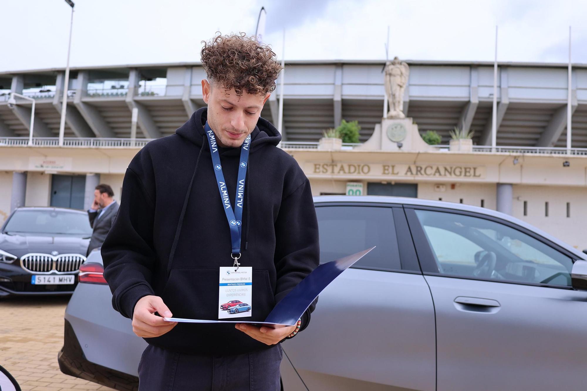 El convenio entre el Córdoba CF y la firma BMW, en imágenes