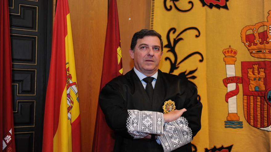 El magistrado Miguel Ángel Larrosa.
