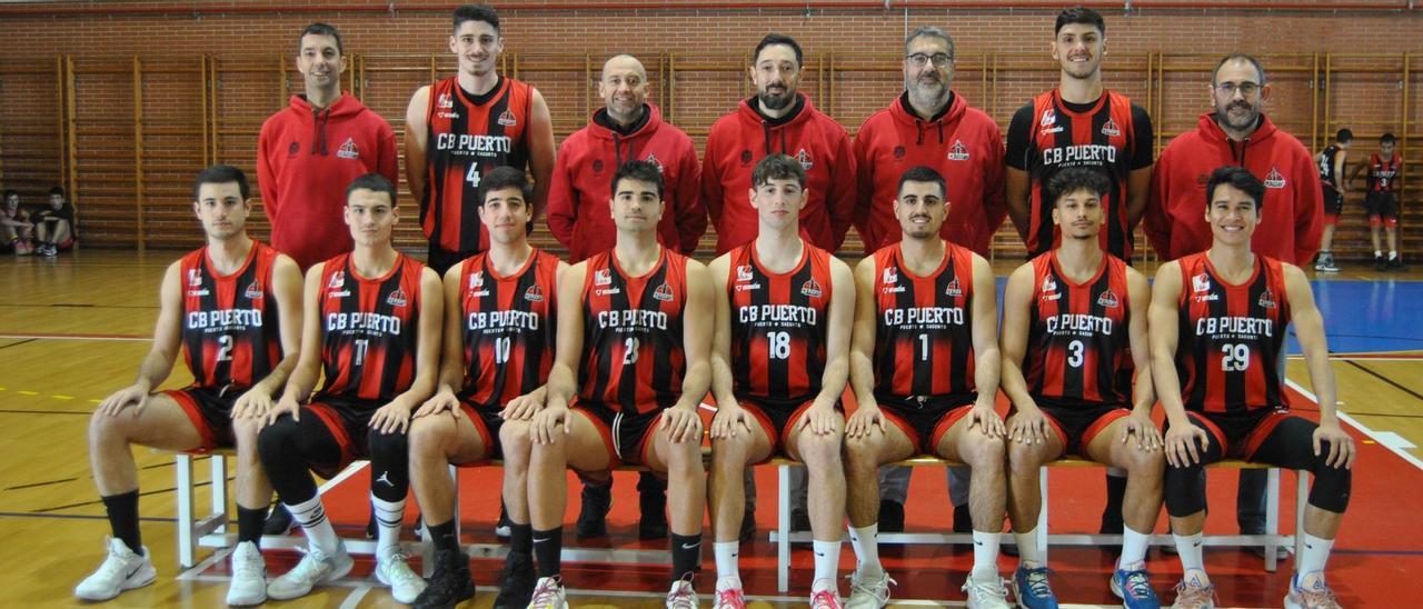 Primer equipo del CB Puerto Sagunto.