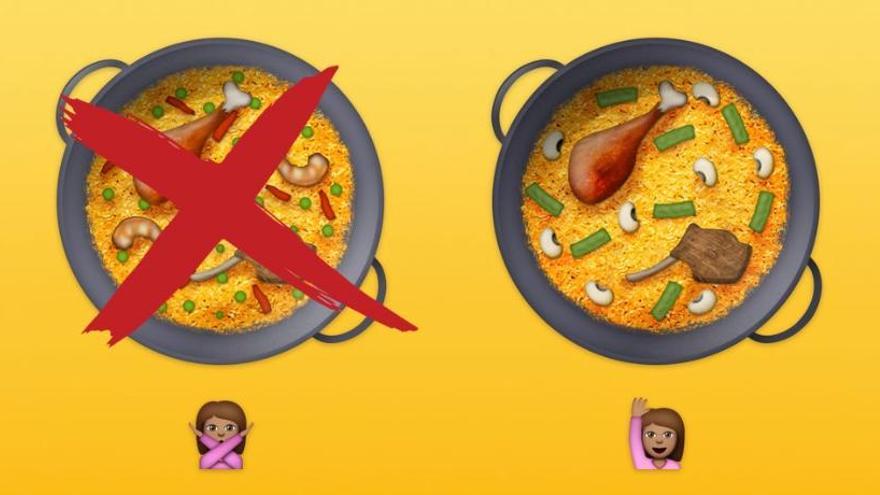 Emojipedia rectifica y se decanta por el plato tradicional.