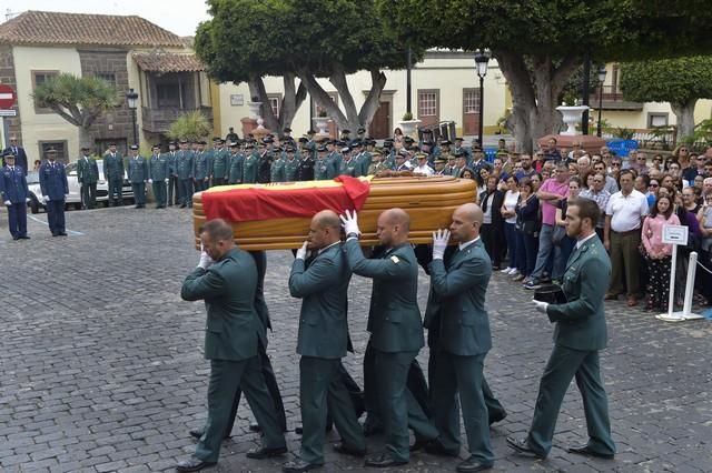 Honras fúnebres al guardia civil Ulises García