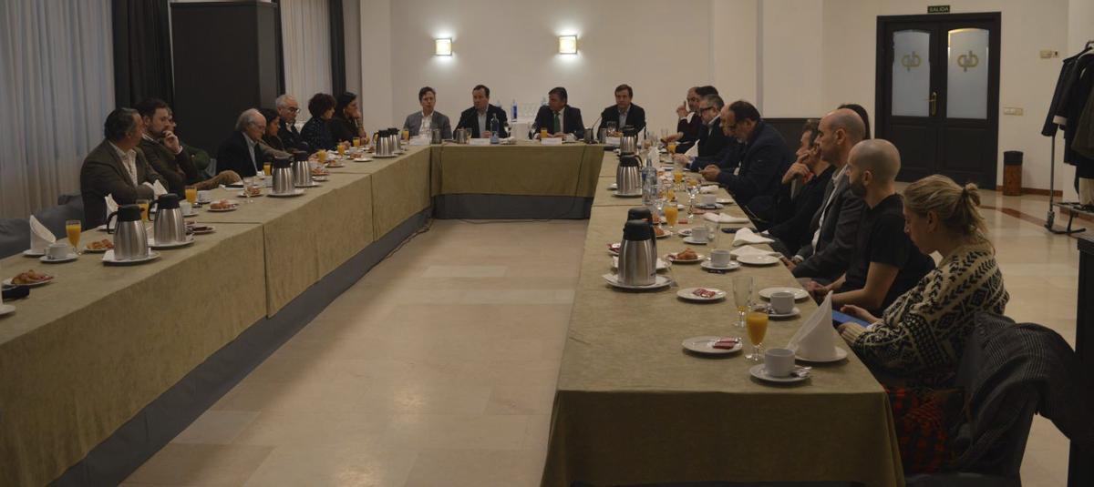 Reunión de la asamblea general ordinaria de Foro Empresa Pontevedra. | FDV