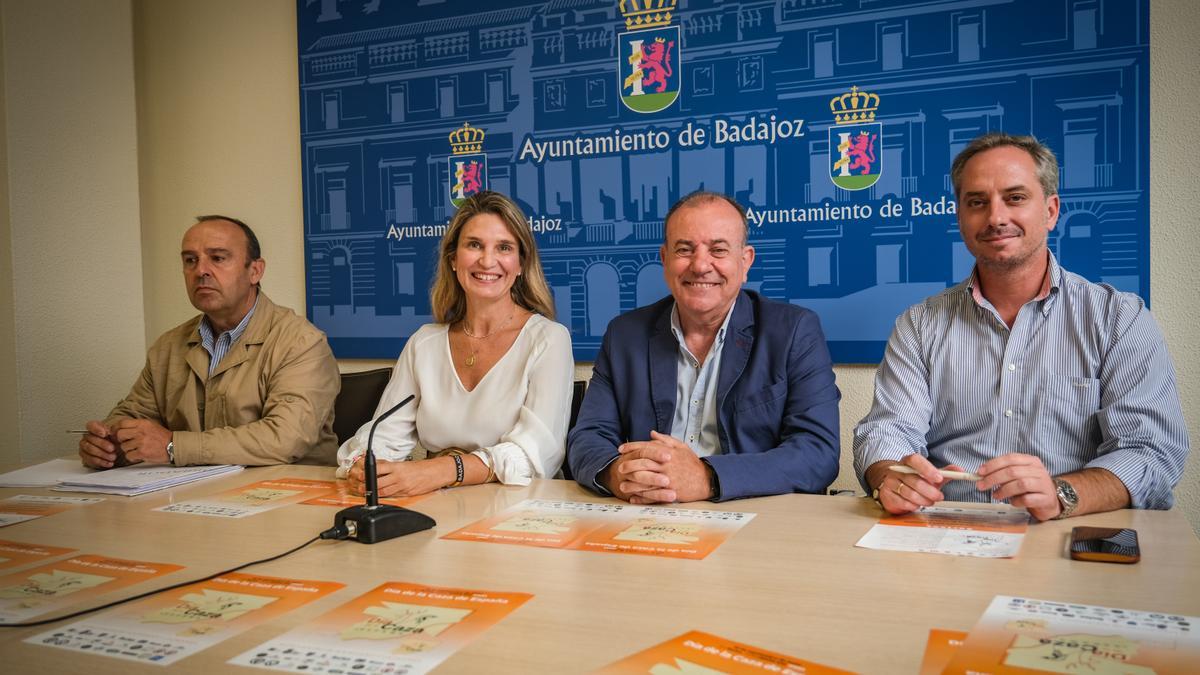 Alfonso Aguado, Blanca Subirán, Manuel Gallardo y José María Gallardo presentan el Día de la Caza de España.