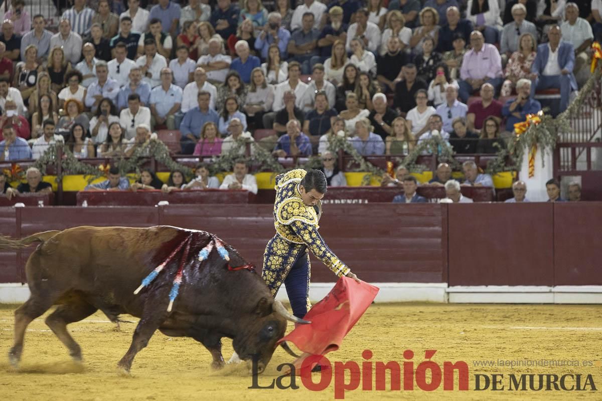 Cuarta corrida en la Feria Taurina de Murcia (Castella, Manzanares y Ureña)