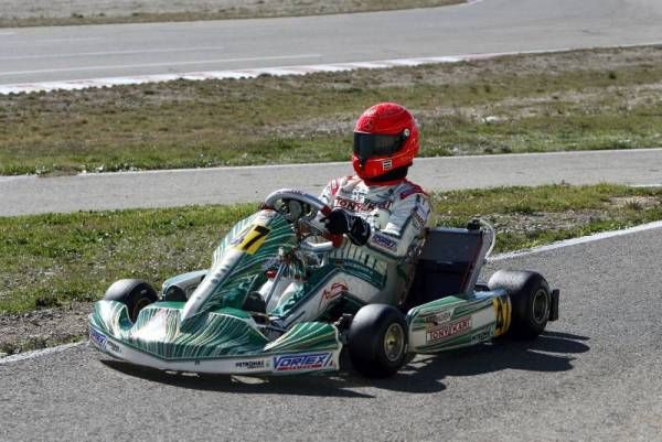 Fotogalería: Schumacher, en el Circuito Internacional de Zuera