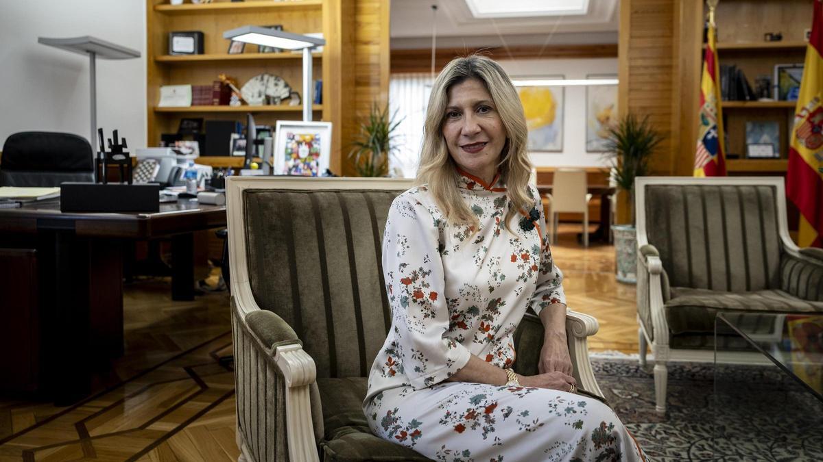 Entrevista con Mar Vaquero, vicepresidenta del Gobierno de Aragón y consejera de Presidencia, Justicia y Cultura.