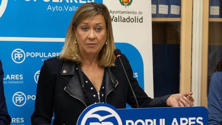 Pilar del Olmo, presidenta del Grupo Municipal Popular en Valladolid.