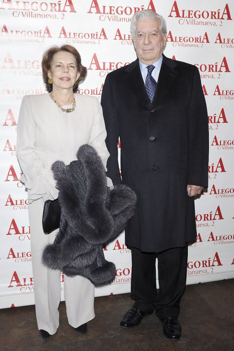 Mario Vargas Llosa junto a la que fue su mujer durante 50 años, Patricia Llosa