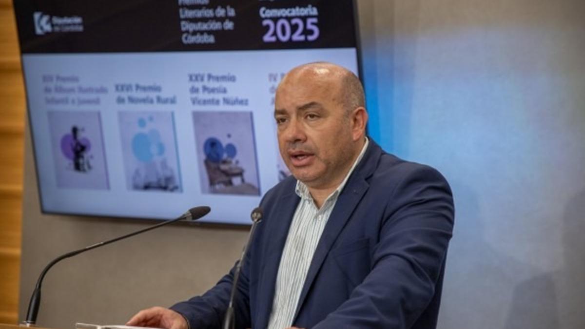 El responsable del área de Cultura de la Diputación de Córdoba, Gabriel Duque.