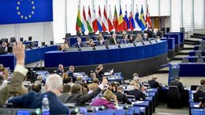 Sesión plenaria en el Parlamento Europeo.