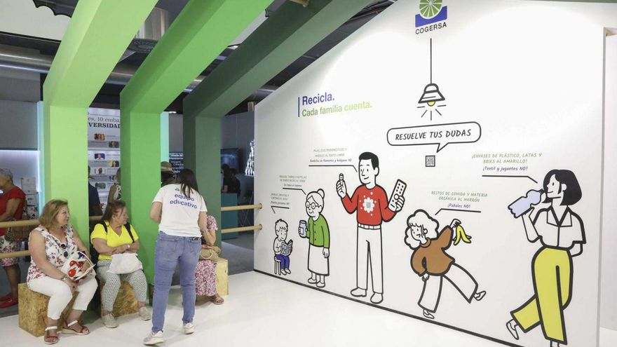 Cogersa en la Feria: &quot;Recicla, cada casa cuenta, cada gesto importa&quot;