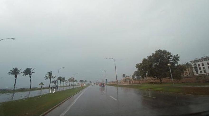 La DANA pone a Mallorca en alerta amarilla por tormentas y fuertes rachas de viento