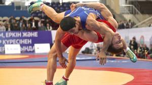 Combat de lanterior edició del Campionat a Barcelona