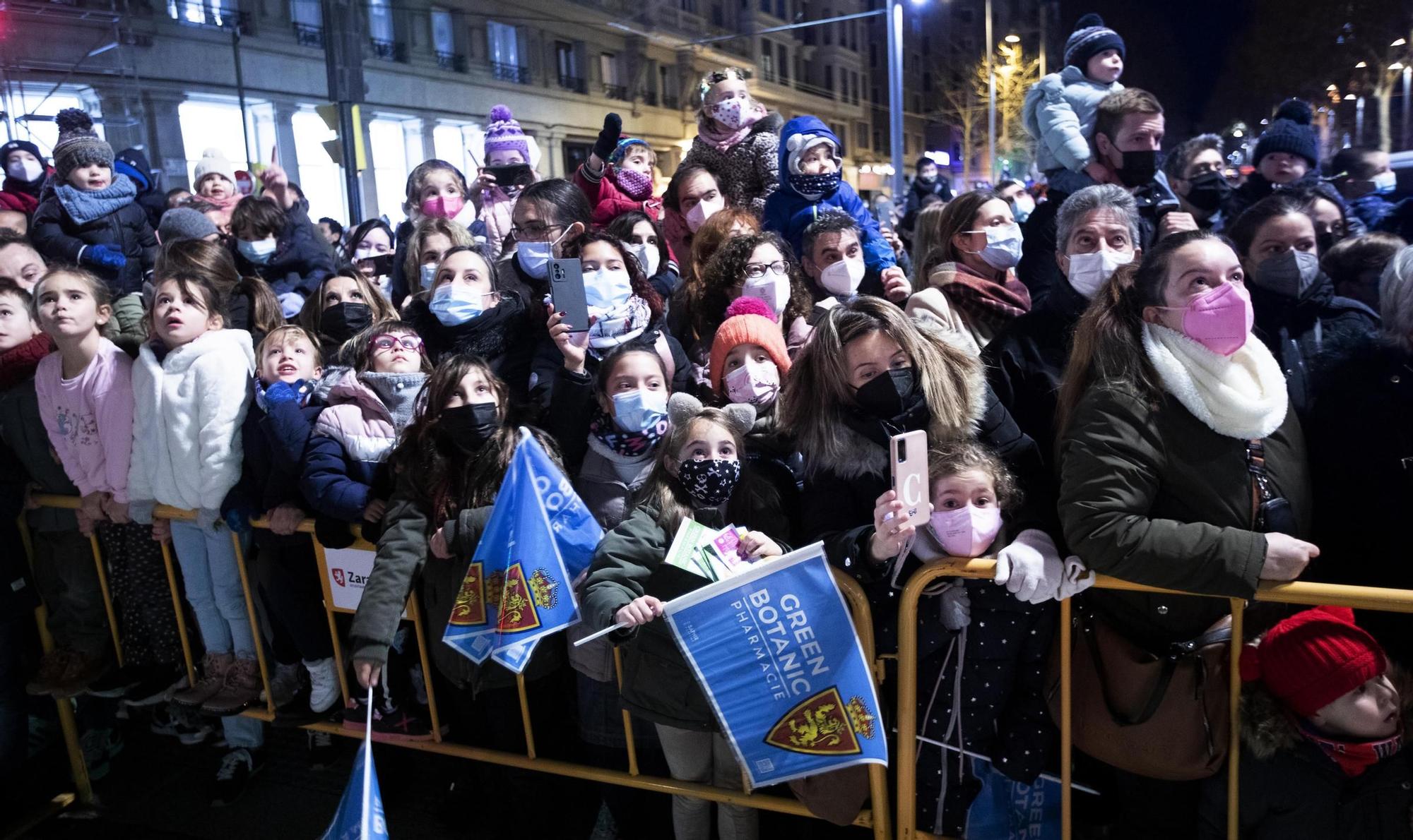 Cabalgata de Reyes en Zaragoza 2022