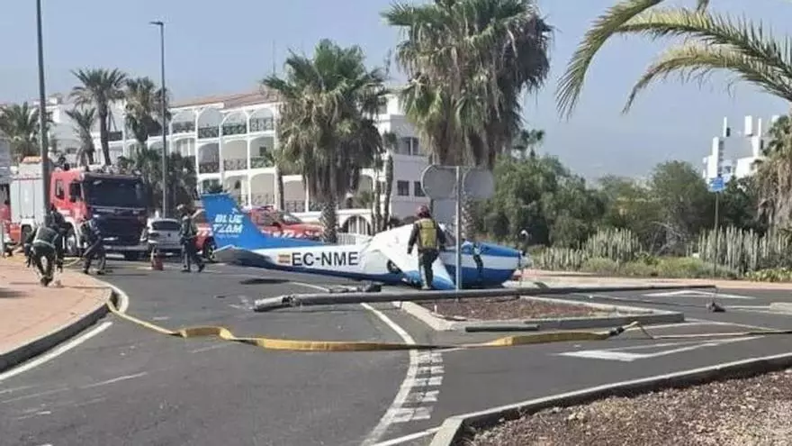 Avioneta en Amarilla Golf