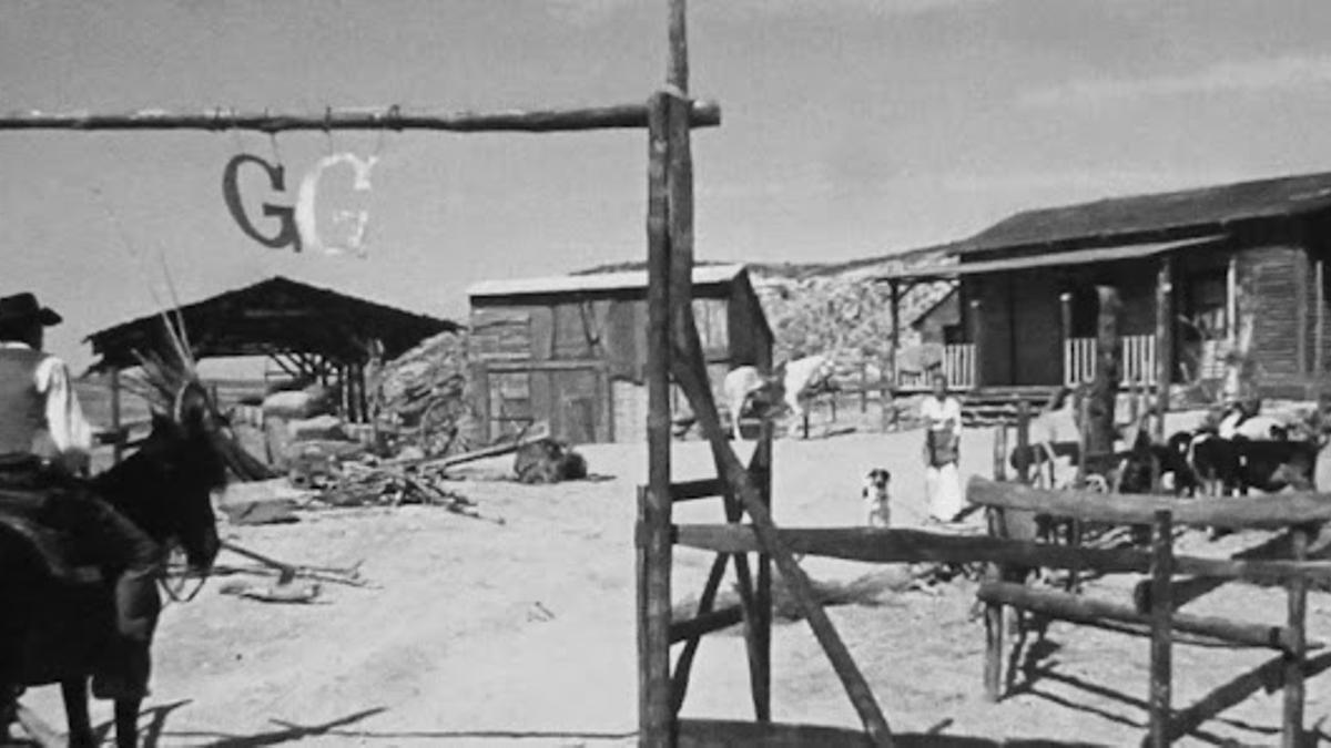 'Pistoleros de Arizona' (1964), rodada en el rancho de Candasnos.