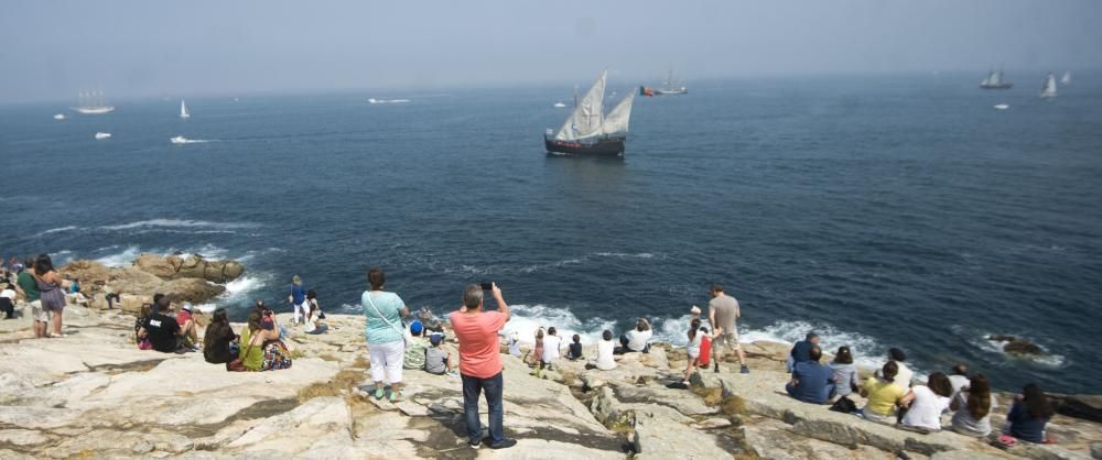 La Regata de Grandes Veleros abandona a A Coruña