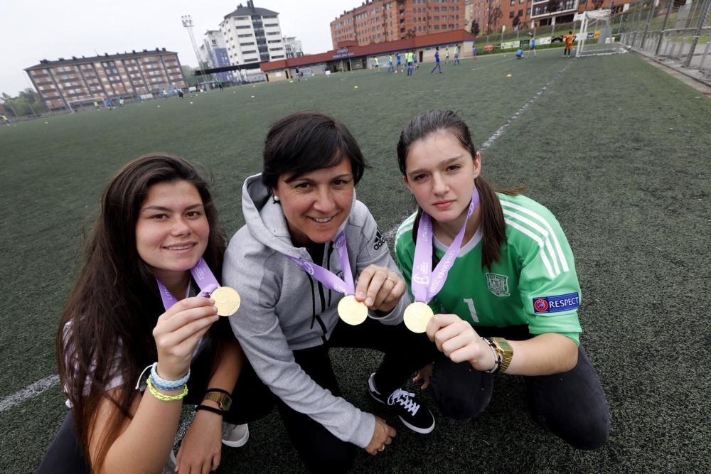 Campeonas de Europa asturianas