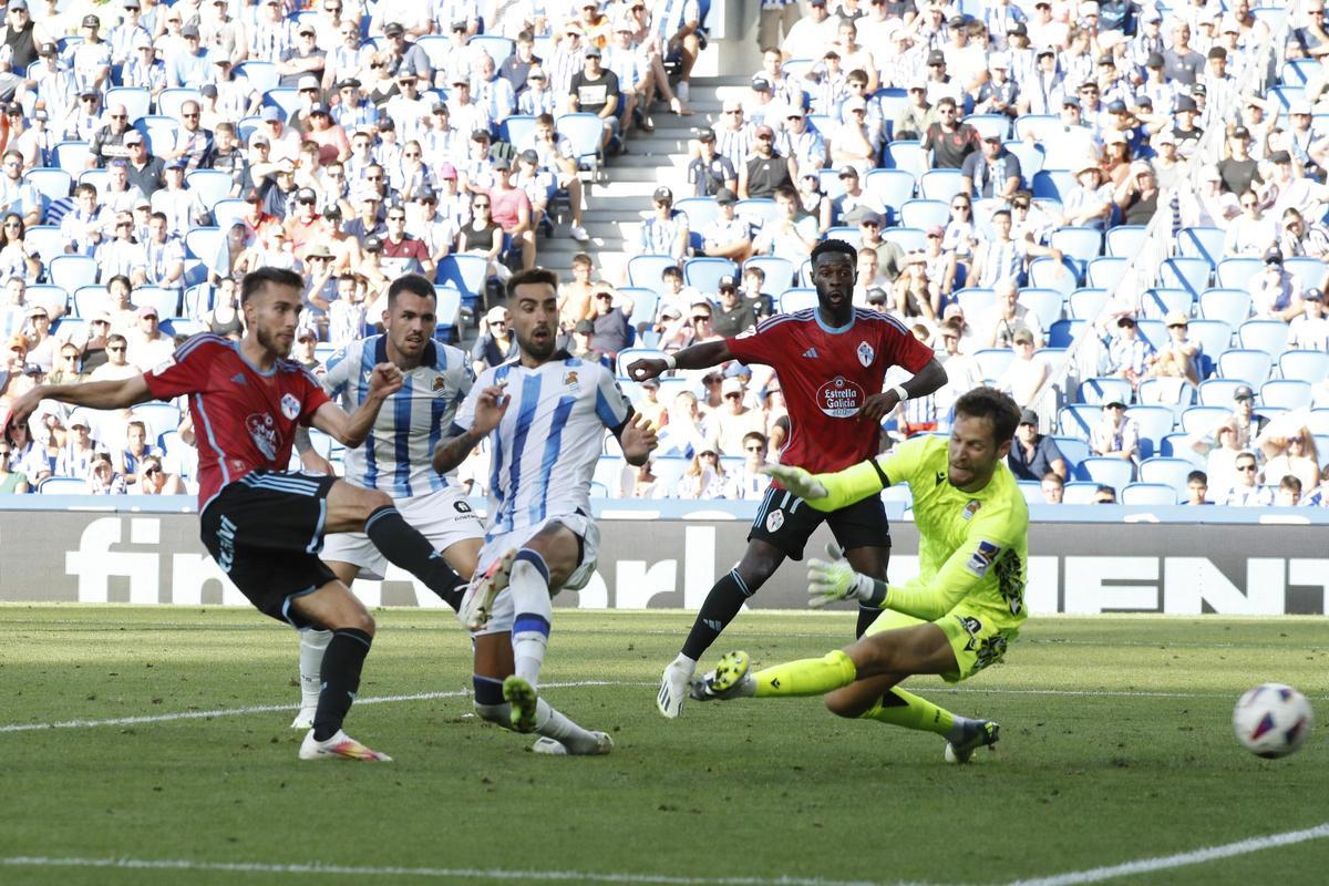 El Celta logra el empate en el 94'.