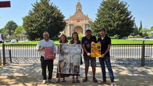 Presentación del programa y el cartel de la fiesta de Misericòrdia de Reus, este martes.