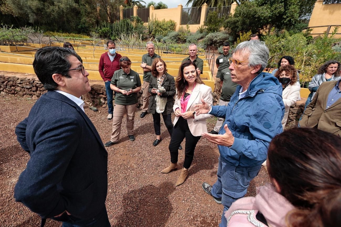 Pedro Martín visita el Centro Ambiental  La Tahonilla