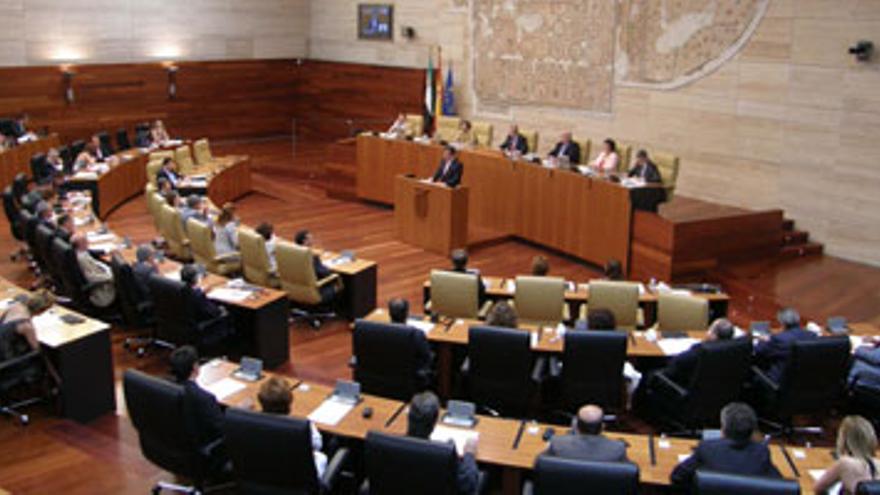 Los diputados aprueban seis propuestas del PSOE y 24 de las 90 del PP en la Asamblea de Extremadura