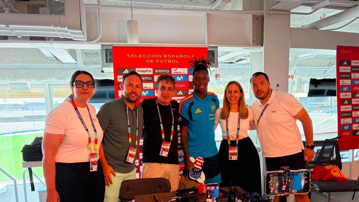 La periodista extremeña que coordinó en el Mundial a los enviados especiales de RNE