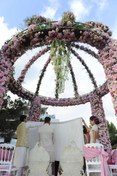 Gran boda india en Ibiza