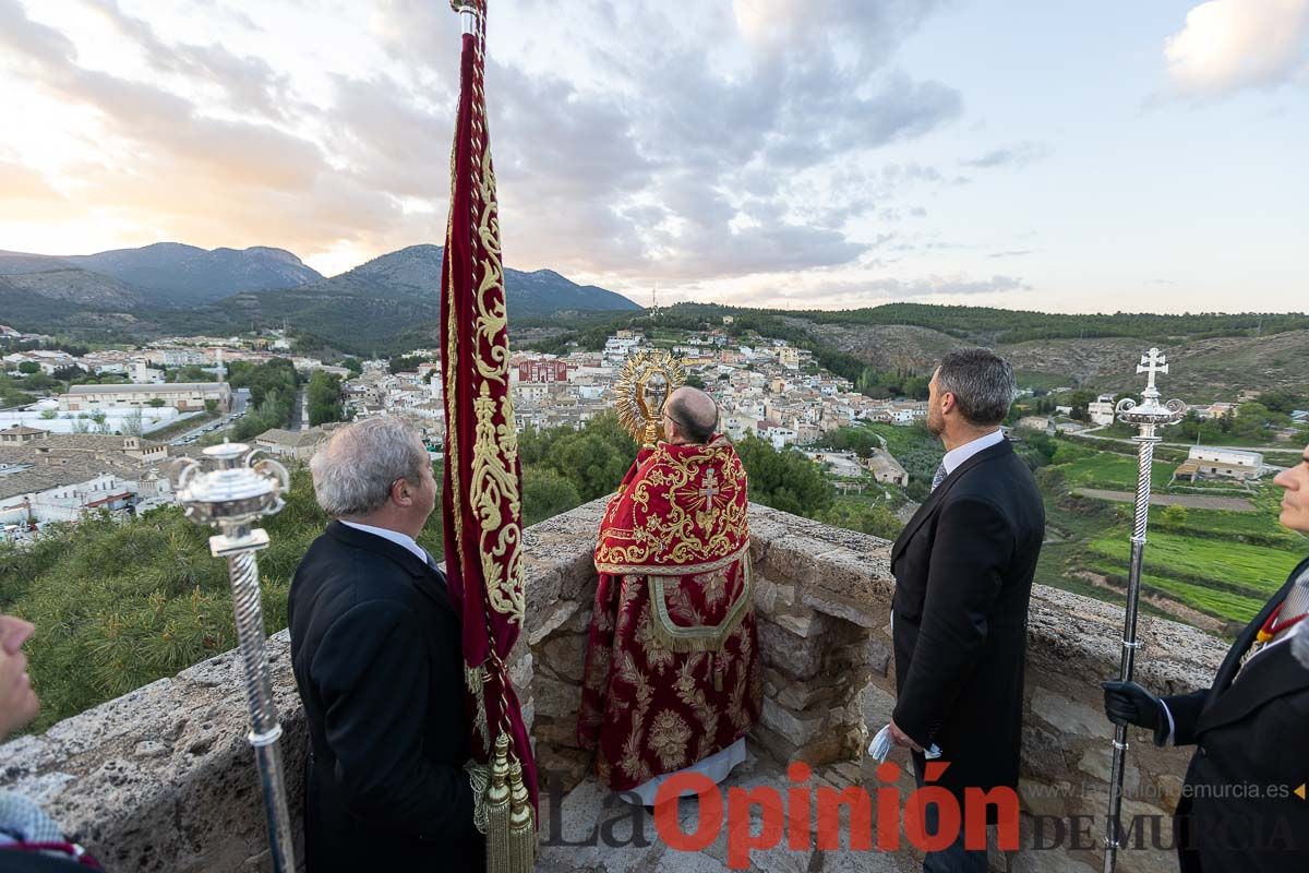 Procesión de subida a la Basílica en las Fiestas de Caravaca