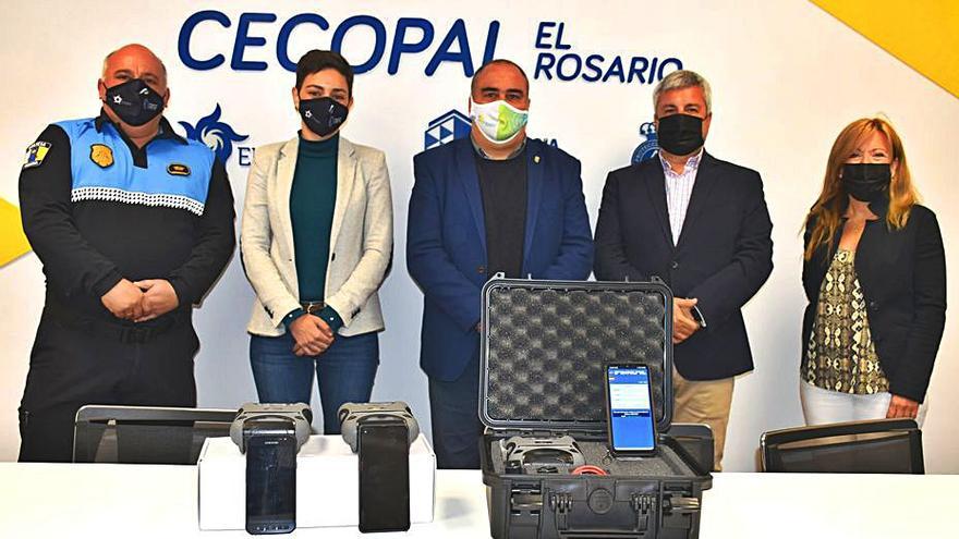 Nueva escáner para mejorar la gestión de las multas en El Rosario.