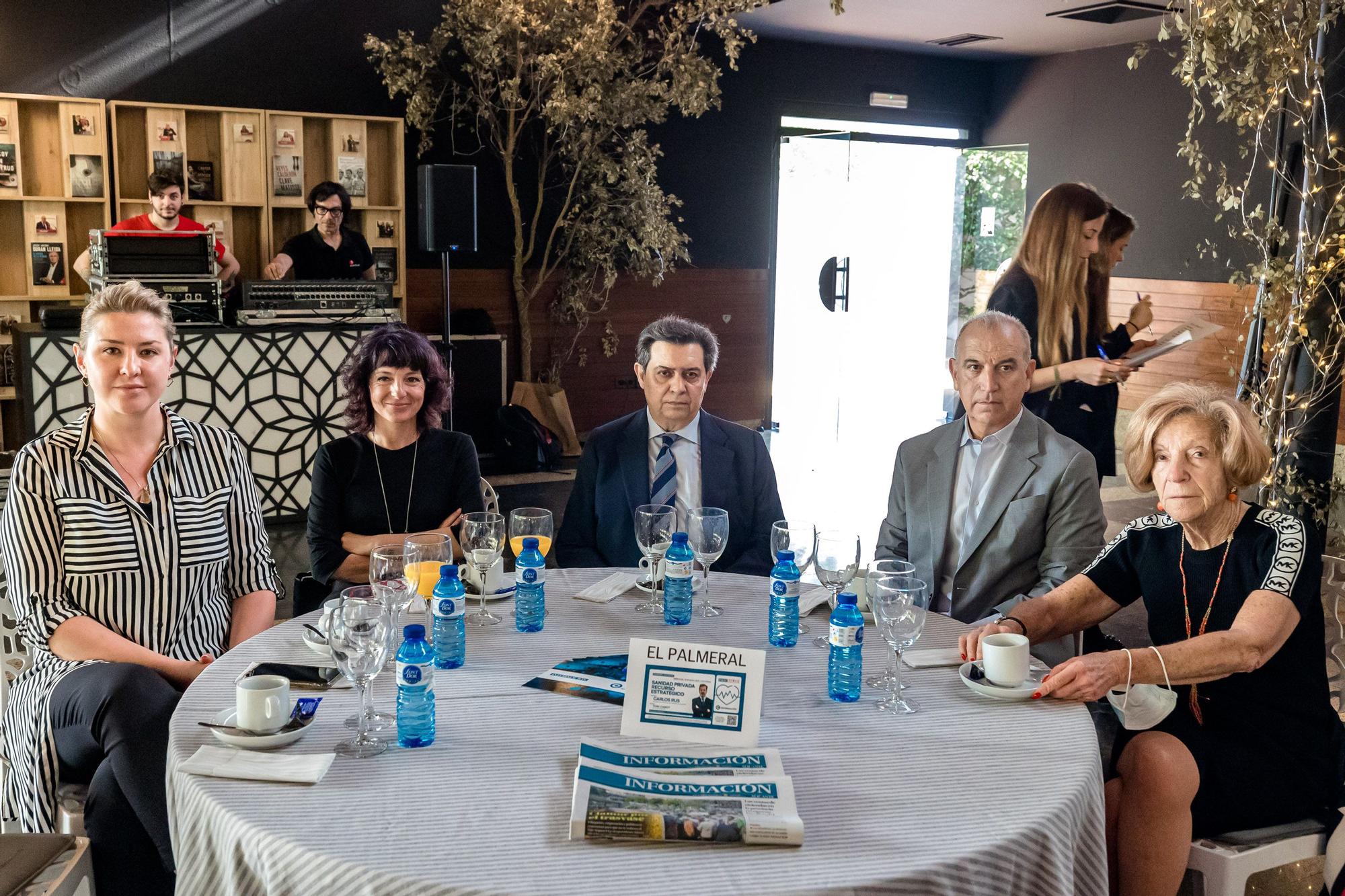 Encuentro INFOSALUD en el Restaurante Maestral de Alicante. Un evento que reúne a profesionales del sector de la Sanidad Privada de la provincia con la participación de Carlos Rus, presidente de la Alianza de la Sanidad Privada Española