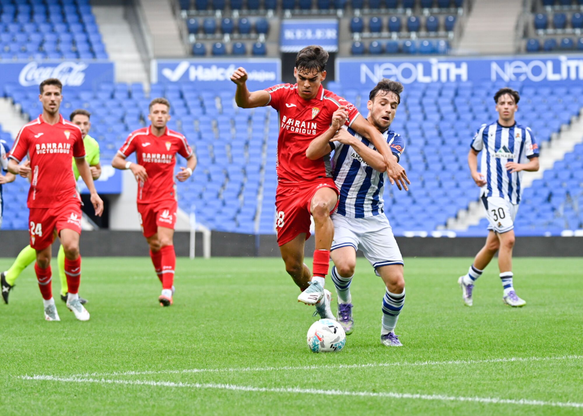 El partido Real Sociedad B-Córdoba CF, en imágenes