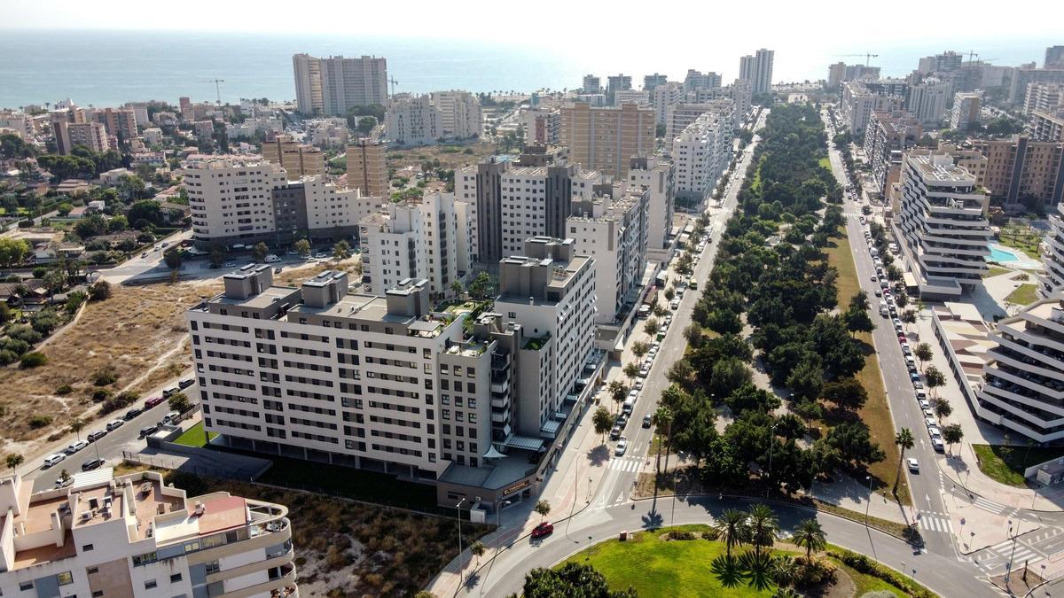 Desarrollo urbanístico en el PAU 5 de Alicante.