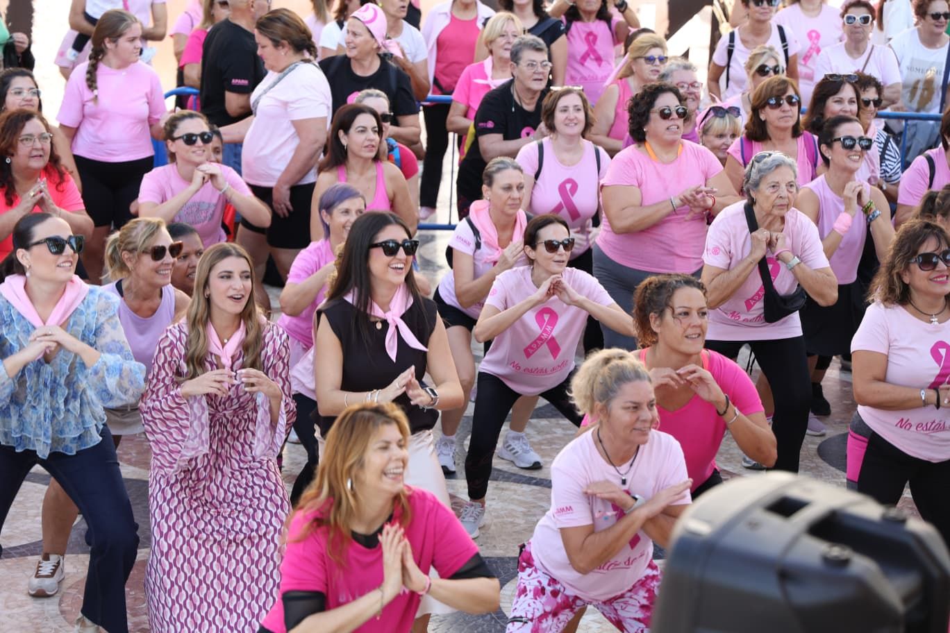 Así ha sido el acto conmemorativo de APAMM en Alicante por Día Internacional contra el Cáncer de Mama