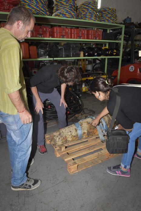 Los técnicos del Cabildo inspeccionan el ...