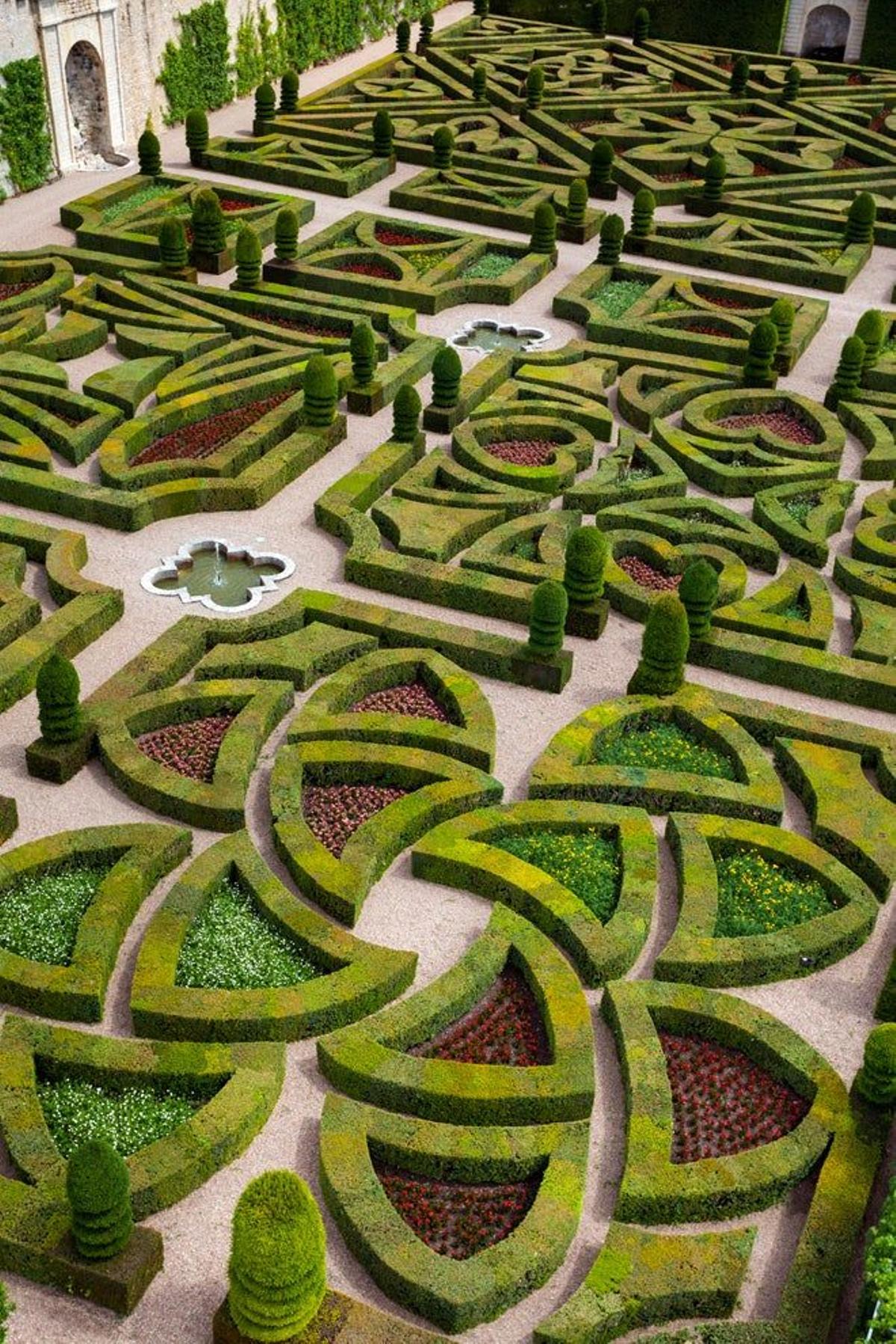 Los jardines del castillo de Villandry