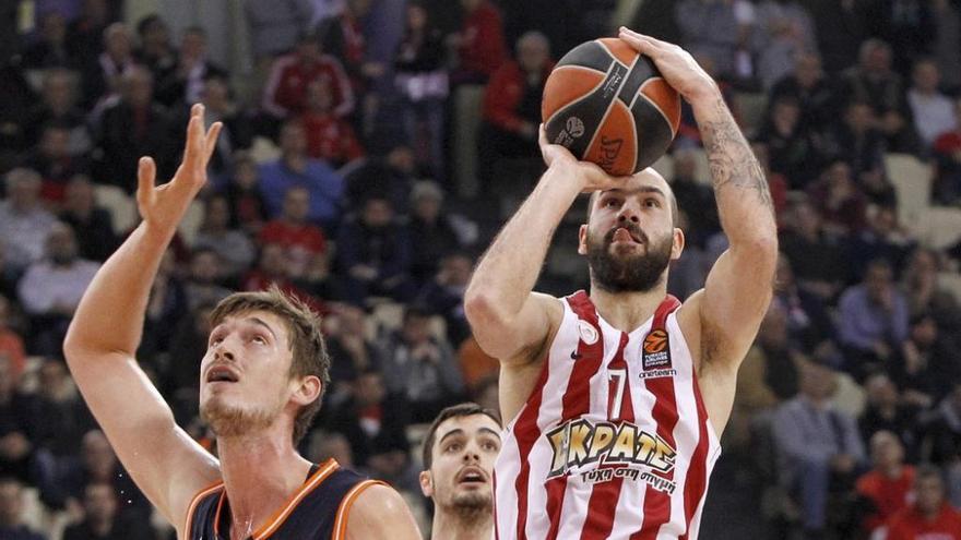 El Valencia Basket sucumbe al talento de Spanoulis