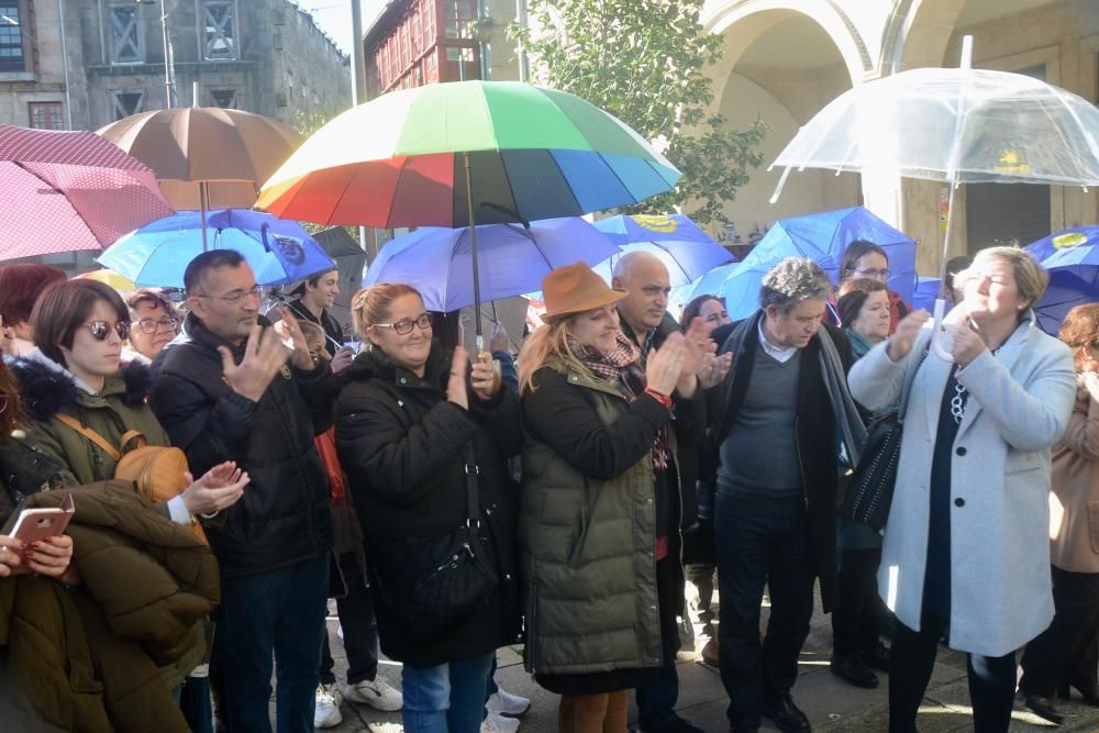 Pontevedra abre el paraguas de la igualdad por las personas con diversidad  funcional - Faro de Vigo