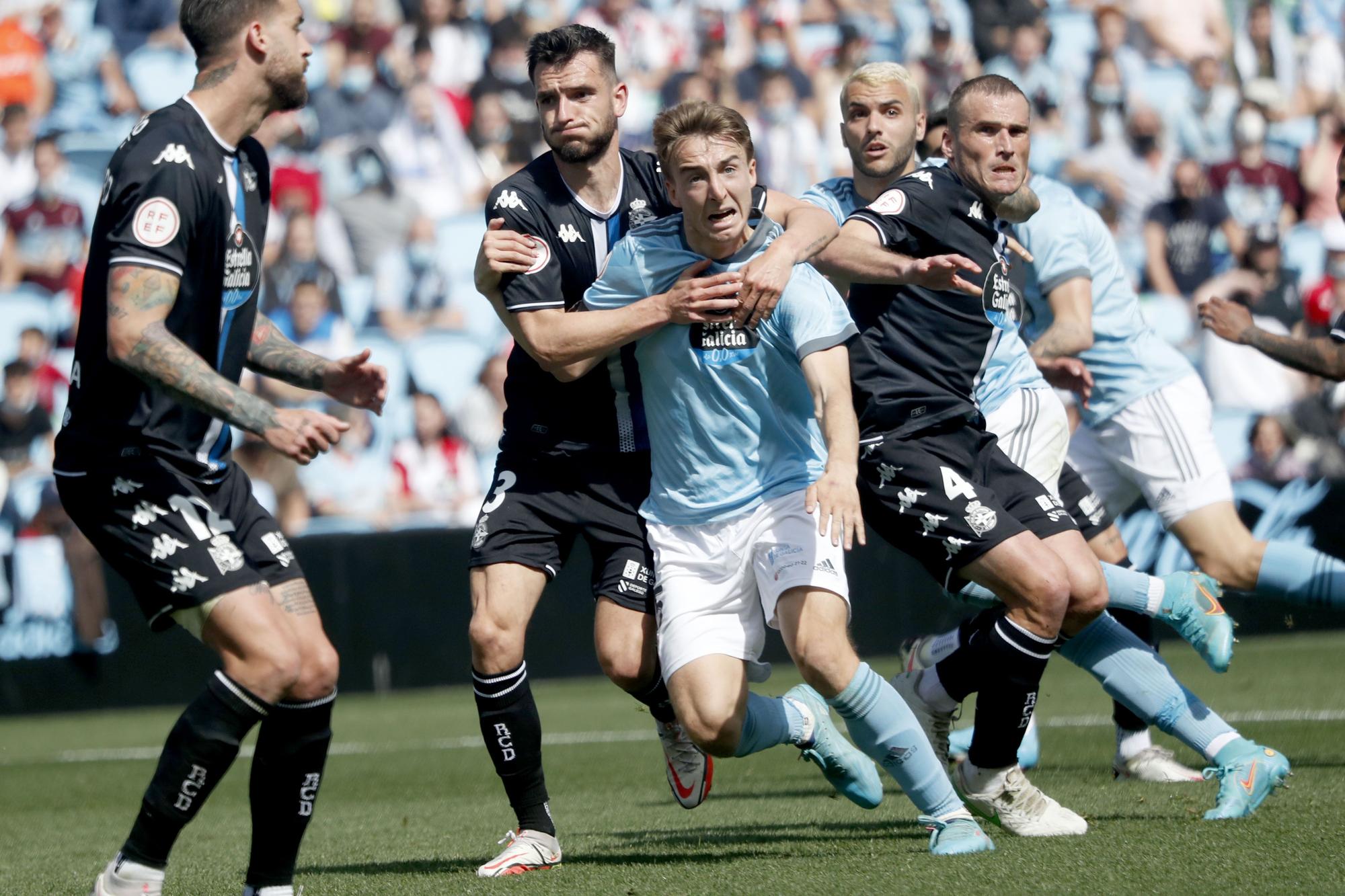 Las mejores imágenes del Celta B - Dépor