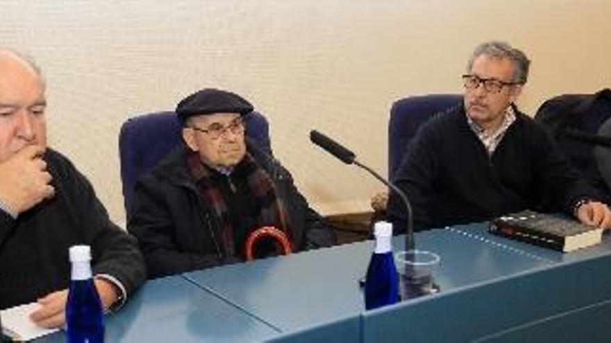 Antonio Betí, José Navarro, Salvador Fernández Cava y José Ramón Sanchis, en el Club Diario Levante.