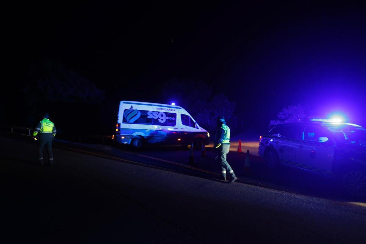 Atención en el lugar del accidente.