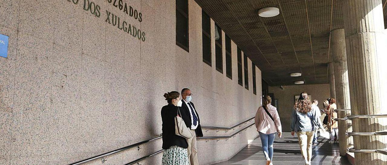 Entrada a las dependencias judiciales donde se encuentran los despachos de Fiscalía.