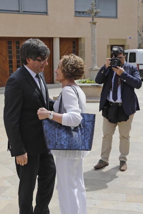 Puigdemont torna a Amer per celebrar la diada del Gremi de Pastissers